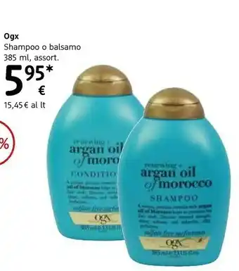 dm drogerie markt Moro Shampoo offerta