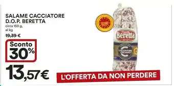 Ipercoop Beretta Salame offerta