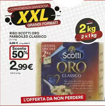 Ipercoop Scotti Riso - Riso Oro Classico offerta