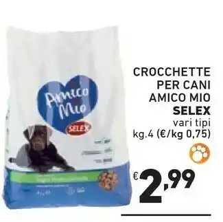 Ok Market Selex Crocchette Per Cani Amico Mio offerta