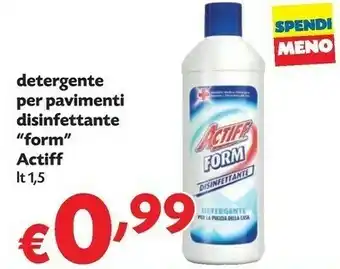 Actiff Detergente Per Pavimenti