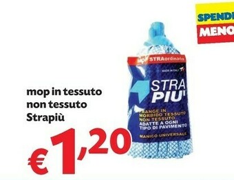 Pam Strapiu Mop In Tessuto offerta
