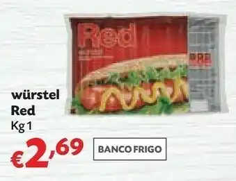 Pam Red Wurstel offerta