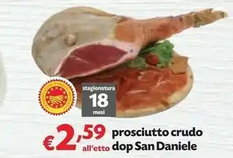 Pam Prosciutto Crudo DOP San Daniele offerta