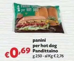 Pam Pandittaino Panini Per Hot Dog offerta