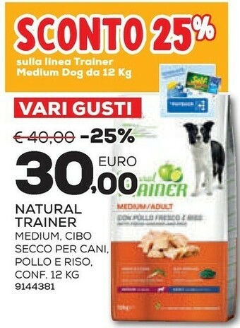 Natural Trainer Cibo per cani