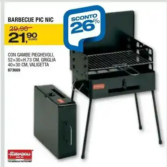 Self Barbecue a carbonella offerta