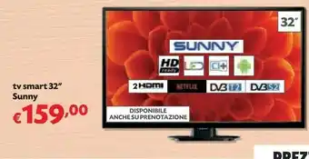 Pam Sunny Tv Smart 32 offerta