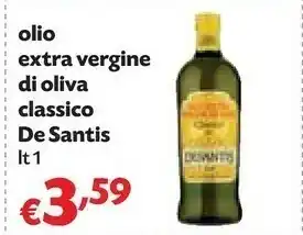 Pam De santis Olio Extra Vergine Di Oliva 1000 G(ml) offerta