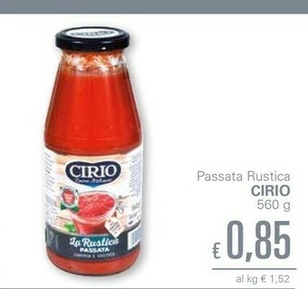 Unes Cirio Passata di pomodoro offerta