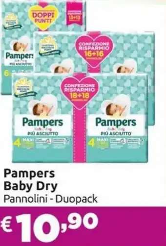 Saponi e profumi Pampers Baby Dry offerta