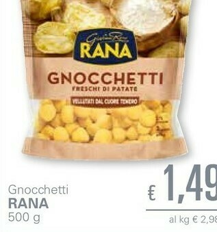 Unes Rana Gnocchi di patate offerta