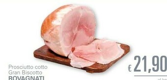 Unes Rovagnati Prosciutto cotto offerta
