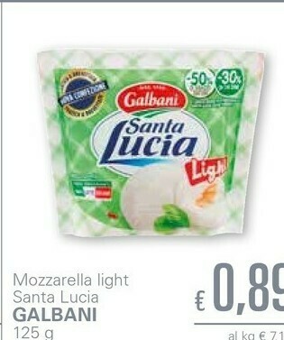 Unes Galbani Mozzarella offerta