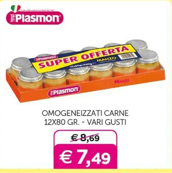 Universo Bimbo Plasmon Omogeneizzati offerta