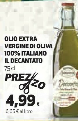 Coop Olio extravergine di oliva offerta