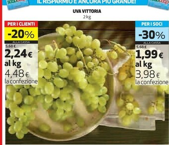 Coop Uva offerta