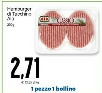 Conad Superstore Aia Hamburger offerta