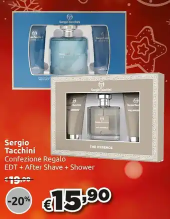 Saponi e profumi Sergio Tacchini Confezione Regalo EDT + After Shave + Shower offerta