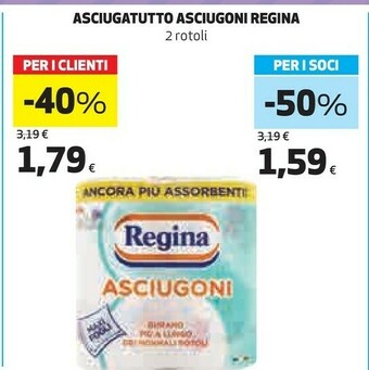 Coop Regina Rotoli di carta offerta