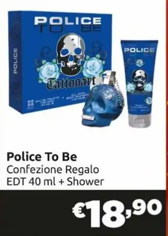 Police To Be Confezione Regalo EDT 40 ml + Shower