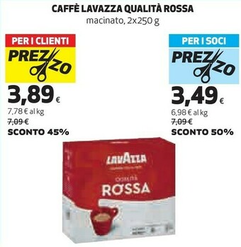 Coop Lavazza Caffè offerta