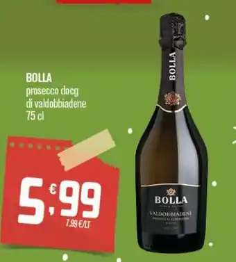Bolla Prosecco docg di valdobbiadene 75 cl