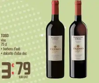 Toso vino 75 cl