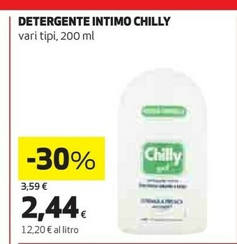 Coop Chilly Detergente intimo offerta