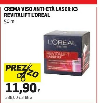 Coop L'Oreal Crema viso offerta