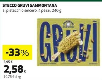 Coop Sammontana Stecco Gruvi offerta