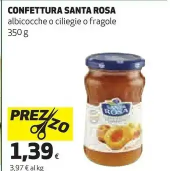 Coop Santa rosa Confettura Extra Albicocche 350 G(ml) offerta