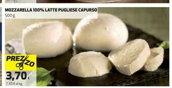 Coop Mozzarella 100% Latte Pugliese Capurso offerta