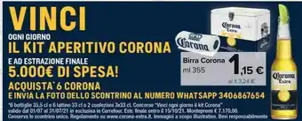 Carrefour Market Corona Extra Corona - Corona Extra 355 G(ml) offerta