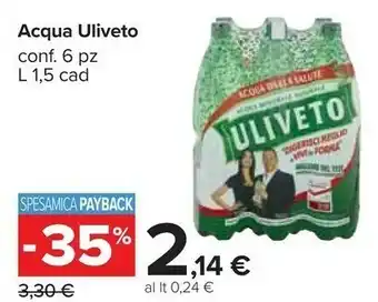 Uliveto Acqua Minerale Naturale