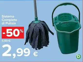 Carrefour Market Sistema Completo Di Pulizia offerta