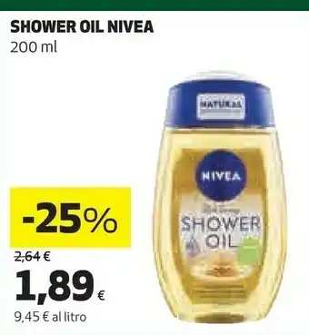 Coop Nivea Shower Oil offerta