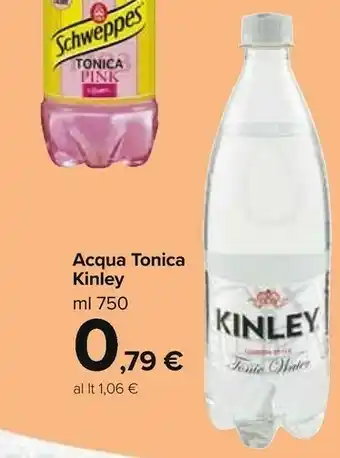 Carrefour Market Kinley Acqua Tonica offerta