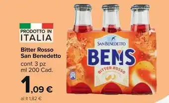 Carrefour Market San Benedetto Bens - Bitter Rosso offerta