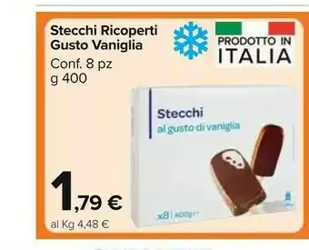 Carrefour Market Stecchi Al Gusto Di Vaniglia offerta