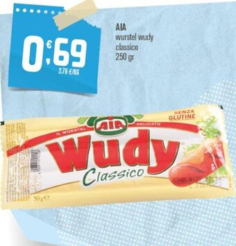 Ottimo Market Aia Wudy Würstel classico 250 gr offerta
