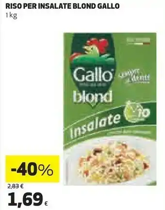 Coop Gallo Riso Per Insalate Blond offerta