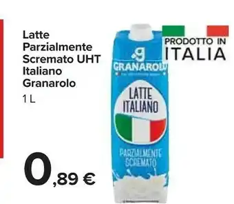 Carrefour Market Granarolo G Plus Da Latte 100% Italiano Parzialmente Scremato 1000 G(ml) offerta