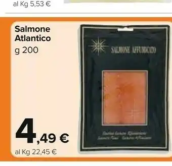 Carrefour Market Salmone Atlantico G 200 offerta