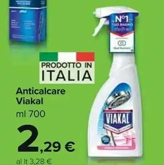 Carrefour Market Viakal Anticalcare 700 Ml offerta