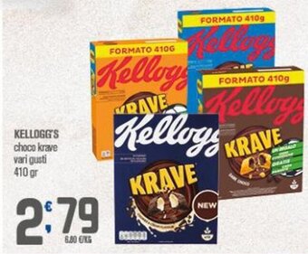 Ottimo Market Kellogg's choco krave vari gusti 410 gr offerta