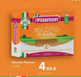 Carrefour Market Plasmon Biscotto 720 G(ml) offerta