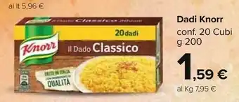 Carrefour Market Knorr Dado Vegetale 200 G(ml) offerta