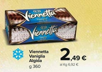 Carrefour Market Algida Viennetta L'Originale Vaniglia 360 G(ml) offerta
