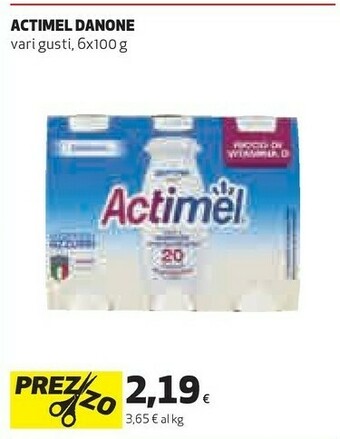 Coop Danone Danone - Actimel Bianco 600 g(ml) offerta